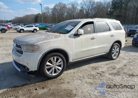 2012 Dodge Durango Crew from USA, damaged, VIN 1C4RDHDG7CC257225